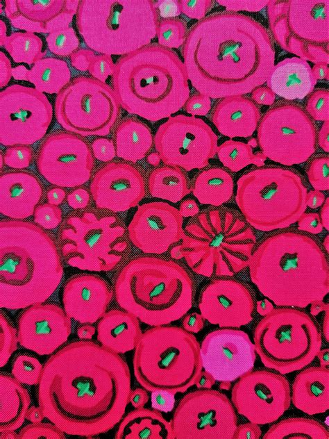 Kaffe Fassett S Button Mosaic Red From Kaffe Fassett Etsy