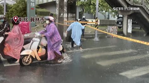 大雨狂炸2小時！水淹半個輪胎高 彰化市區馬路成小河 Yahoo奇摩汽車機車