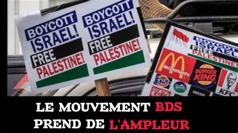 Le mouvement mondial de boycott d Israël prend de l ampleur YouTube