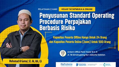 Penyusunan Standard Operating Procedure SOP Perpajakan Berbasis