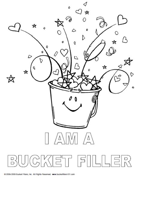 Printable Bucket Filling Activities