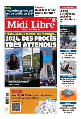 Midi Libre N Du Janvier T L Charger Sur Ipad