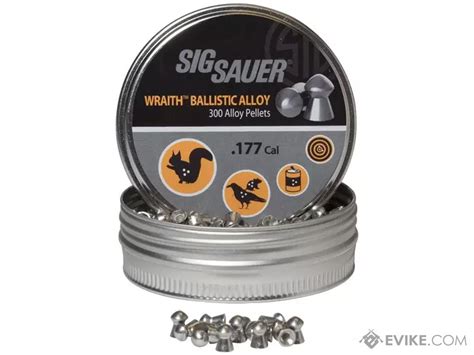 Sig Sauer Wraith Lead Domed Caliber Pellets Rounds More