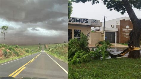 VÍDEO Vendaval no interior e alerta para tempestade anunciam chegada