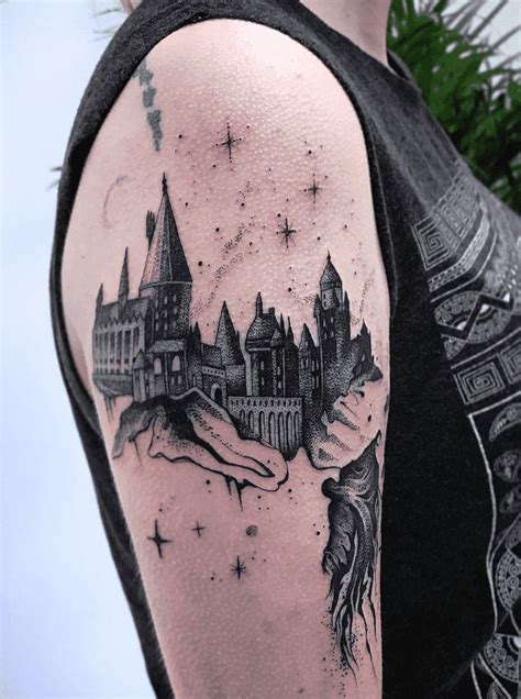 Hogwarts Tattoo Design Images Hogwarts Ink Design Ideas Hogwarts