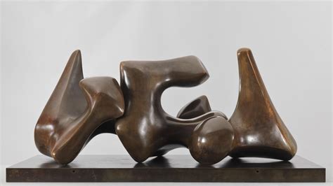 Working Model For Three Piece No 3 Vertebrae Henry Moore OM CH