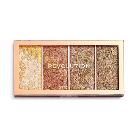 Палетка хайлайтеров Makeup Revolution Vintage Lace Highlighter Palette ...