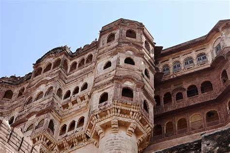 Hd Wallpaper Fort Palace Castle Jodhpur Rajasthan India Old