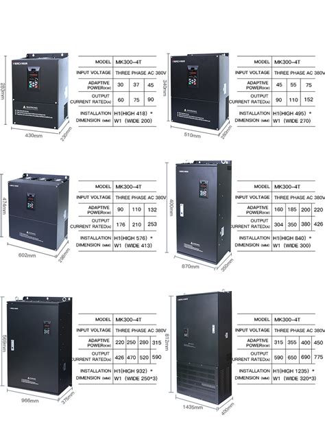 V Kw Kw Kw Vector Inverter Vfd Frequency Converter Phase