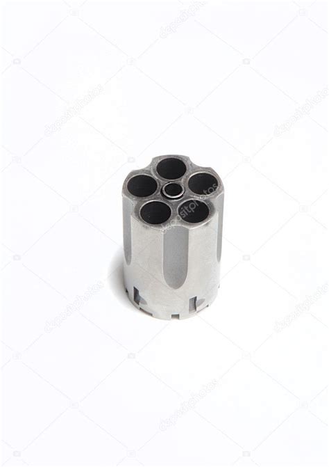 Gun revolver cylinder unloaded — Stock Photo © shooterjt #9185954