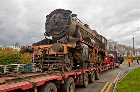 Dougie Coull Photography Turkish 8f Steam Locomotive 45170 Arrives