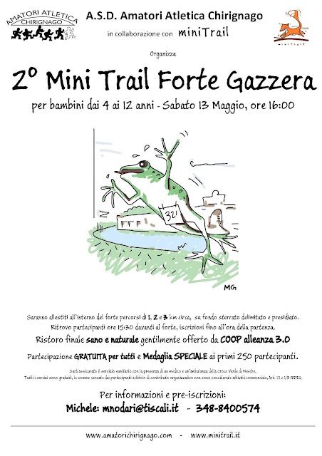 Amatori Di Trail Chirignago Minitrail Forte Gazzera