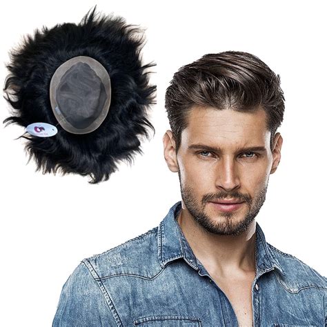 Glorious Hub 11x9 Usa Super Mono Hair Patch For Men 100 Natural Human Hair Wigs Original