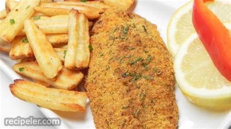 Oven Fried Orange Roughy