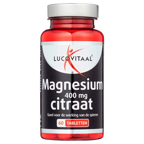 Lucovitaal Magnesium 400 Mg Citraat Tabletten 60 EA Etos