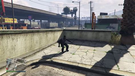 Grand Theft Auto V Over The Wall N Into The Street Youtube