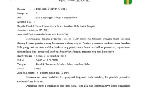 Detail Contoh Surat Permohonan Studi Banding Ke Rumah Sakit Koleksi