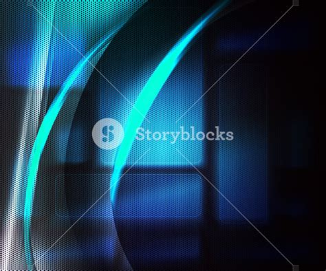 Tech Blue Abstract Background Royalty-Free Stock Image - Storyblocks