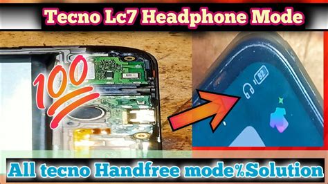 How To Remove Earphone Headphone Symbol In Tecno Tecno Mobile Me