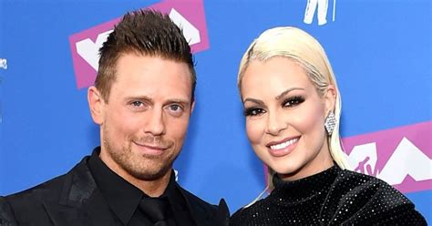 Mike The Miz Mizanin Wife Maryse Welcome Baby No Miz Celebrity