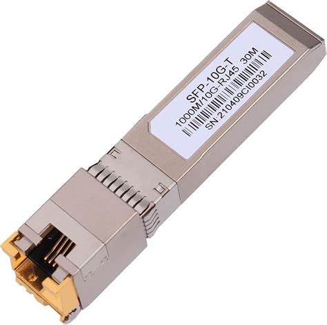 Toolco High Speed Gbase T Sfp Copper Rj Module Up To M With