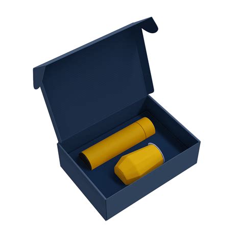 Набор Cofer Hot Box E Edge CO12s Blue термос с датчиком температуры кофер soft touch желтый