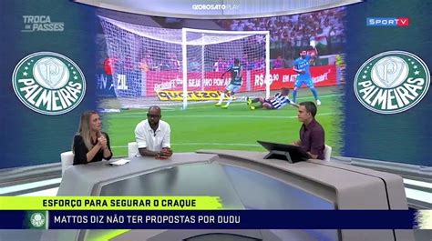 sportv on Twitter Ana Thaís Matos Se o Dudu permanecer no Brasil o