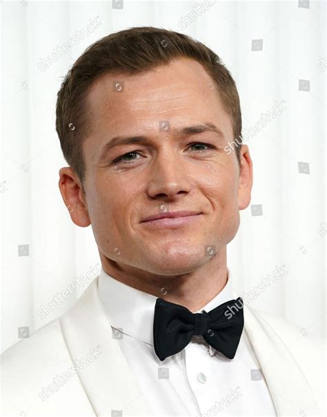 Taron Egerton Arrives 29th Annual Screen Editorial Stock Photo Stock