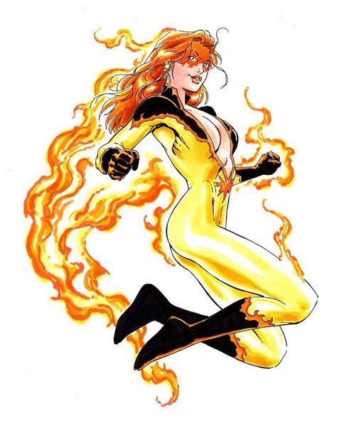 Firestar By Kevin West Firestar Marvel Marvel Comics Art Marvel Comics