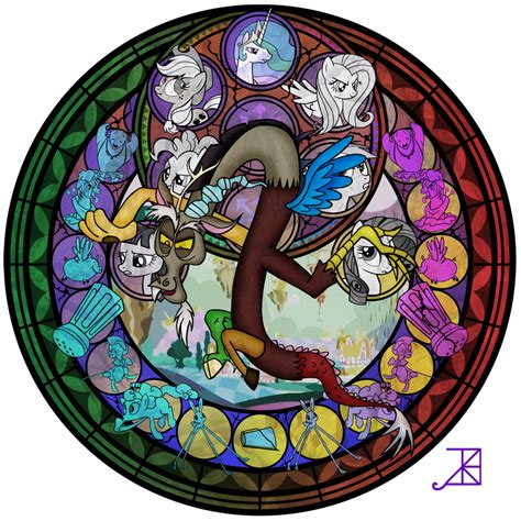 Commission Discord Stained Glass By Akili Amethyst On Deviantart