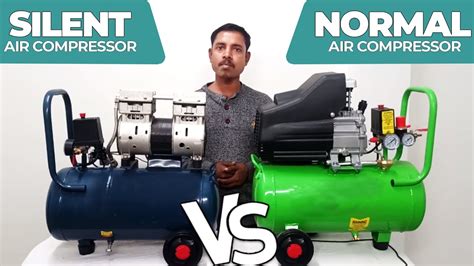 Difference Between Silent Normal Air Compressor Sound Difference