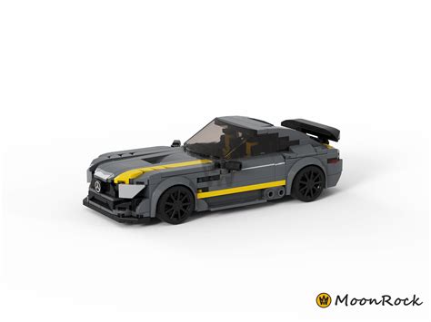 Lego Moc Mercedes Benz Amg Gt R By Moonrockmoc Rebrickable Build