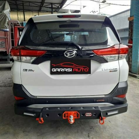 Jual Towing Belakang All New Rush Rhino Offroad Bumper Guard Tanduk