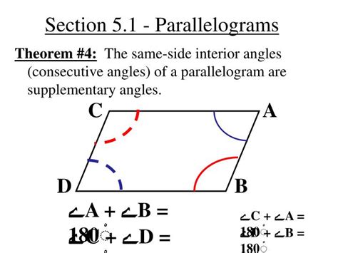 Adjacent Interior Angles Examples / The interior of an angle is the area between the two rays ...