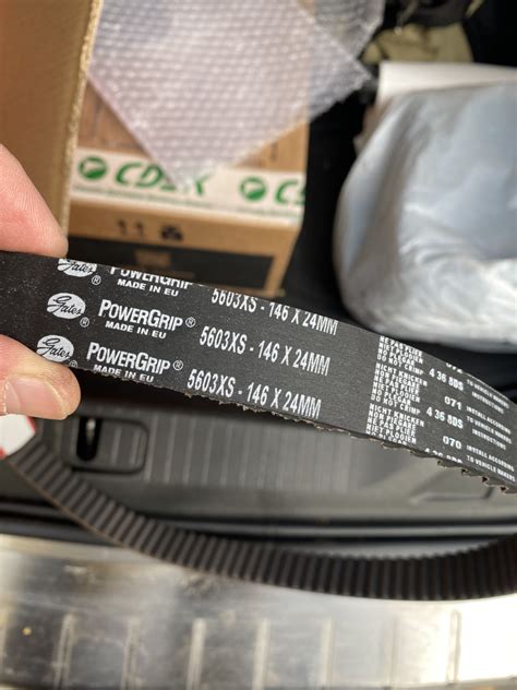 Ремень ГРМ Gates 5603XS — Opel Astra J, 1,6 л, 2012 года | расходники ...
