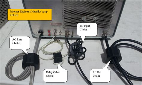 HF Linear Amplifier RFI Kit - Icom 2KL, 4KL - 5 Filters for RF In/Out ...