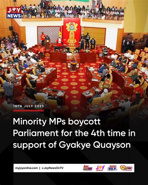 Joynews On Twitter Minority Mps Boycott Parliament For The Th Time