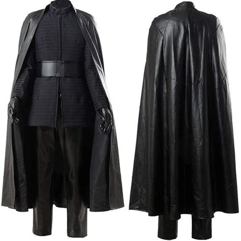 Cosplaybar Mens Halloween Costume Kylo Ren The Last Jedi Tunic Cloak