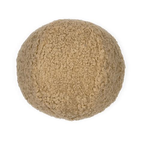 Poodle Ball Accent Pillow Navy Cantoni