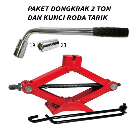 Jual Promo Paket Termurah Dongkrak Jembatan Ton Dengan Kunci Roda