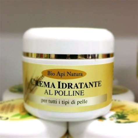 Crema Viso Al Polline E Olio Di Germe Di Grano 50ml Tesori Delle Api