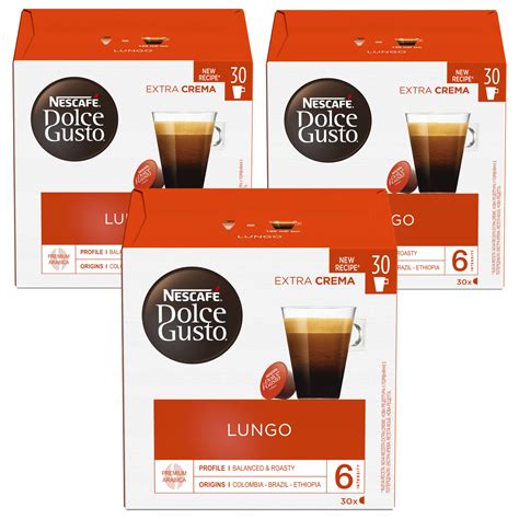 Kapsułki Nescafe Dolce Gusto Lungo 3x30szt 10536620978 Allegro pl