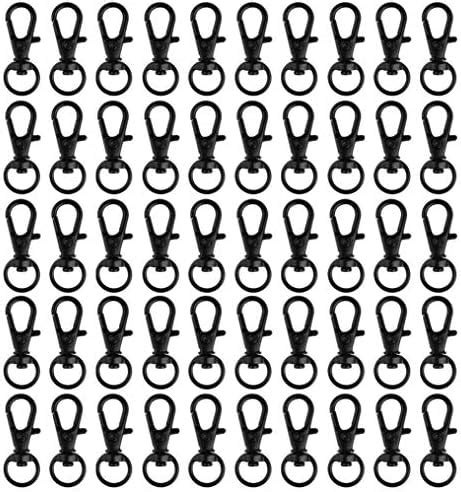 Amazon 40 Pieces Swivel Clasp Lanyard Snap Hook Lobster Claw Clasp