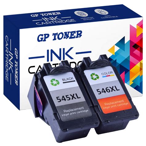 Set 2 Cartuse De Cerneala GP Toner Compatibil Cu Canon Pixma PG 545