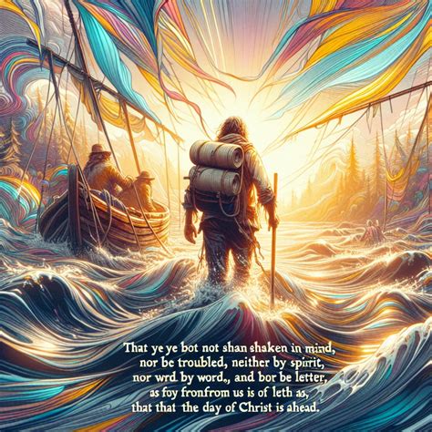 What Does 2 Thessalonians 22 Mean Bible Art