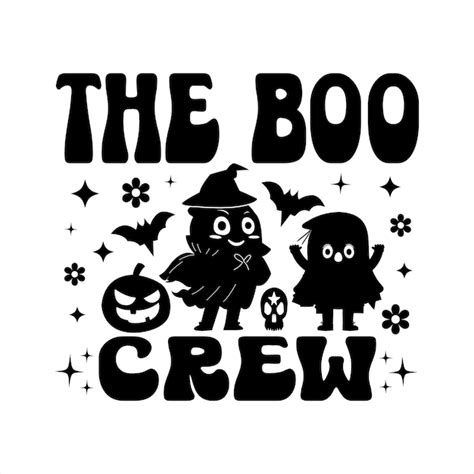 Premium Vector The Boo Crew