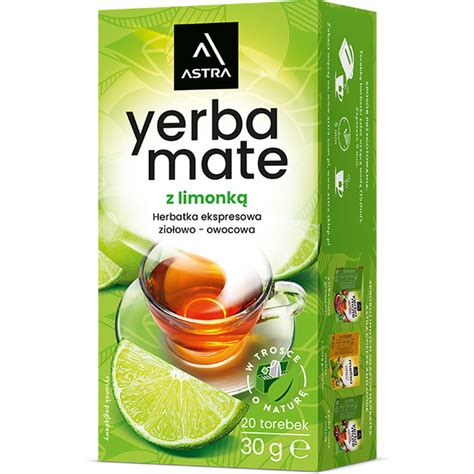 Herbatka Astra Yerba Mate Z Limonk G Astra Sklep