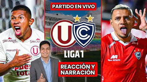 Cienciano 0 0 Universitario 🔴en Vivo🔴 Liga 1 2024 Torneo Apertura