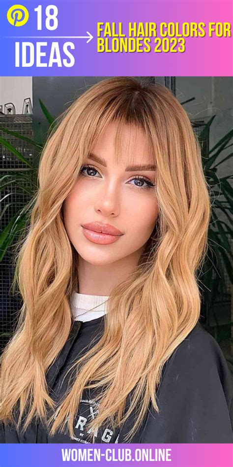 Fall Hair Colors For Blondes 2023 18 Ideas Embrace The Season With Stunning Shades Fall