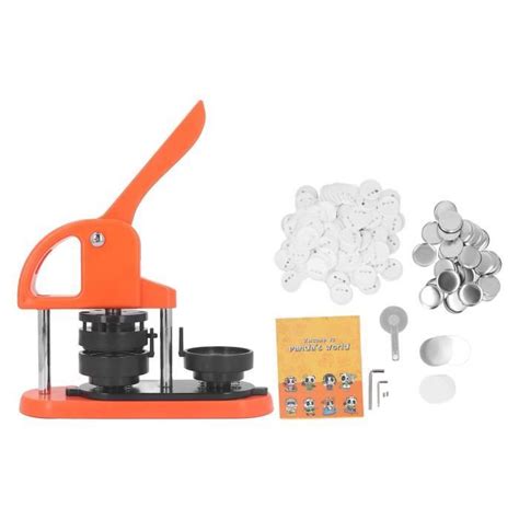 Yosoo Machine Fabriquer Des Boutons Diy Presse D Insigne Avec Kit D